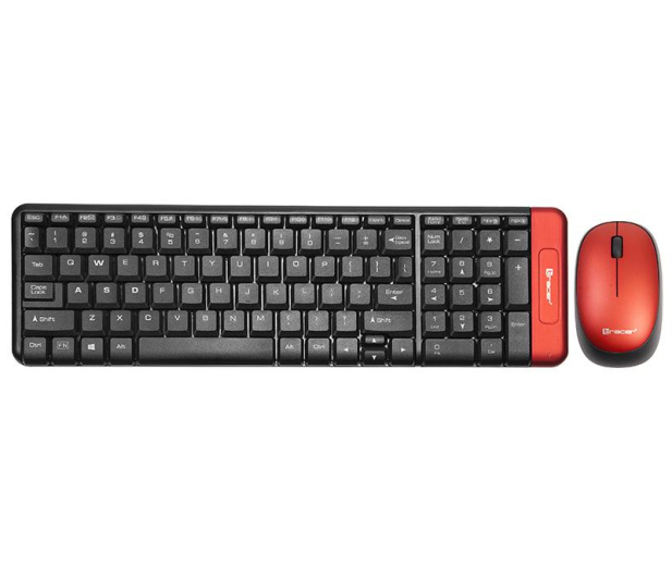 Tracer ZESTAW KLAWIATURA + MYSZ TRACER Cinnabar Klaw + Mysz RF Nano - 1439843 - zdjęcie 2